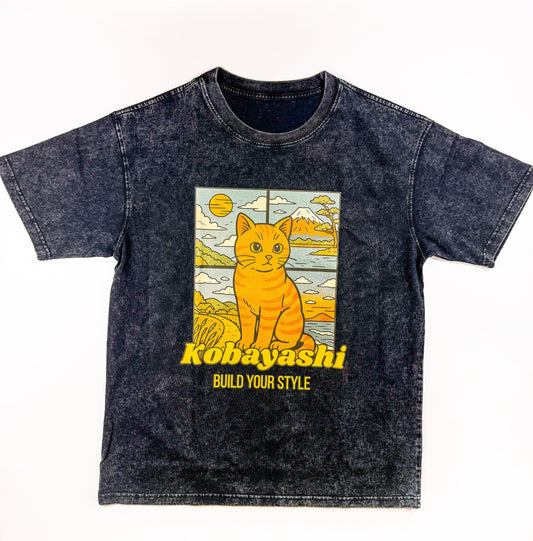 ChaJai 原創插畫 T恤|浮世繪風|Kobayashi