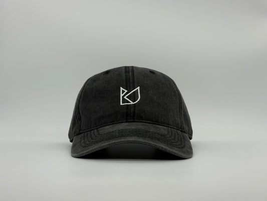 Kobayashi 刺繡 Logo 軟頂帽|極簡休閒 Dad Cap